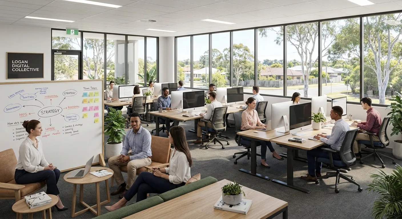 Platform21 workspace showing professional digital marketing environment