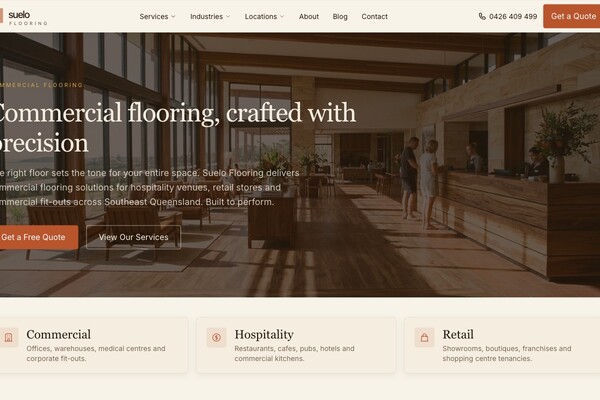 Suelo Flooring website